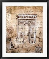 Framed Arc De Triomphe