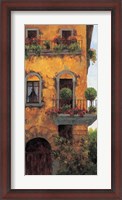 Framed Verona Balcony II