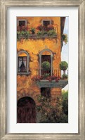 Framed Verona Balcony II