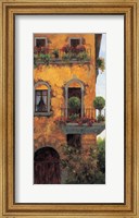 Framed Verona Balcony II