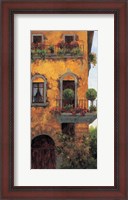 Framed Verona Balcony II