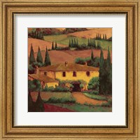 Framed Tuscany Villa