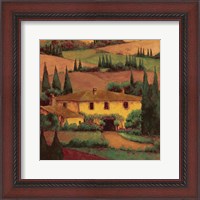 Framed Tuscany Villa