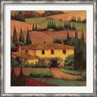 Framed Tuscany Villa