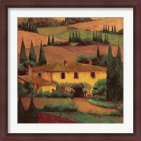 Framed Tuscany Villa