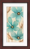 Framed Waterflowers I