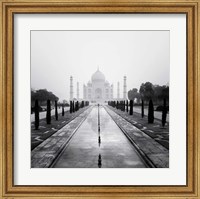 Framed Taj Mahal - A Tribute to Beauty