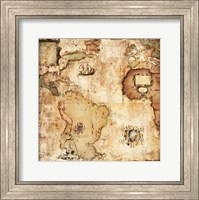 Framed Map of Discovery