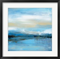 Framed Dreaming Blue I