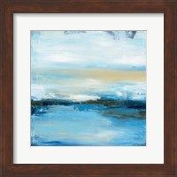 Framed Dreaming Blue II