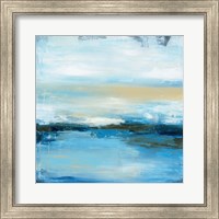 Framed Dreaming Blue II