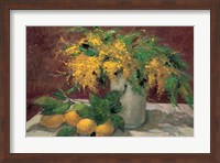 Framed Mimosas y Limones