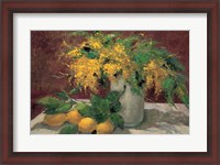 Framed Mimosas y Limones
