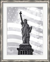 Framed Liberty Flag