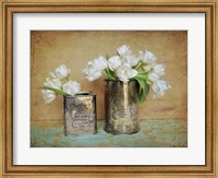 Framed Vintage Tulips I