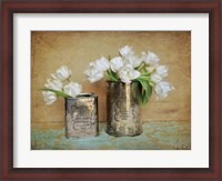 Framed Vintage Tulips I