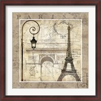 Framed Paris Holiday