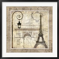 Framed Paris Holiday