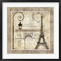 Paris Holiday Framed Print