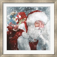 Framed Santa Presents
