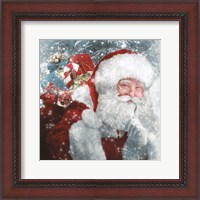 Framed Santa Presents