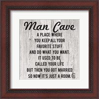 Framed Man Cave
