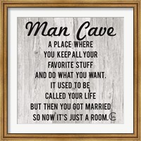 Framed Man Cave