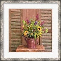 Framed Gardener's Bouquet