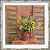 Framed Gardener's Bouquet