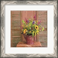 Framed Gardener's Bouquet