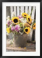 Framed Bucket of Sunshine