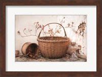 Framed Basket Weavers Display