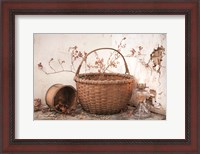 Framed Basket Weavers Display