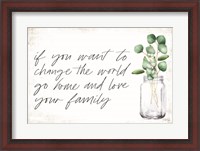 Framed Love Your Family