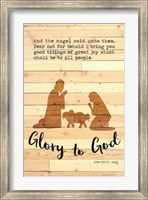 Framed Glory to God