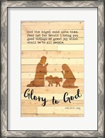 Framed Glory to God