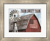 Framed Farm Sweet Farm