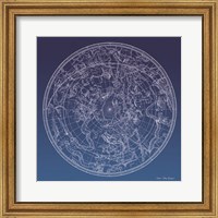 Framed Constellations Map I