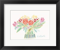 Framed February Bouquet