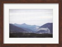 Framed Blue Hills & Fog