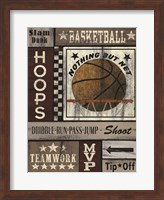 Framed Basketball Hoops