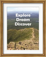 Framed Explore Dream Discover