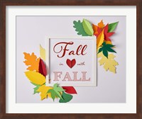 Framed Fall In Love With Fall 1
