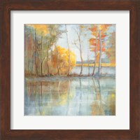 Framed Lakeside Reflection