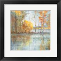 Framed Lakeside Reflection