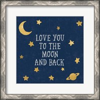 Framed Love You To The Moon and Back