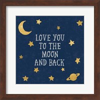 Framed Love You To The Moon and Back