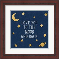 Framed Love You To The Moon and Back