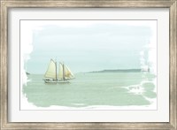 Framed Sailing on the Bay