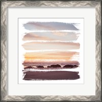 Framed Sunset Stripes IV